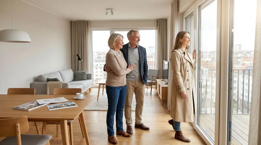 Symbolbild: Familie in der Wohnung